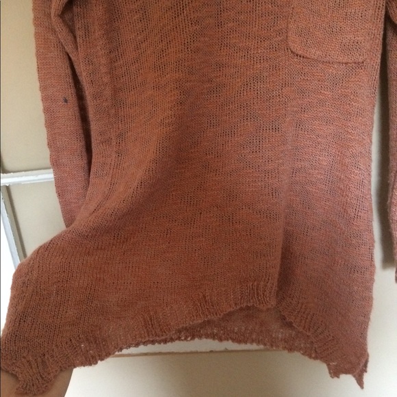 Slouchy casual rose-colored sweater! - Picture 3 of 4